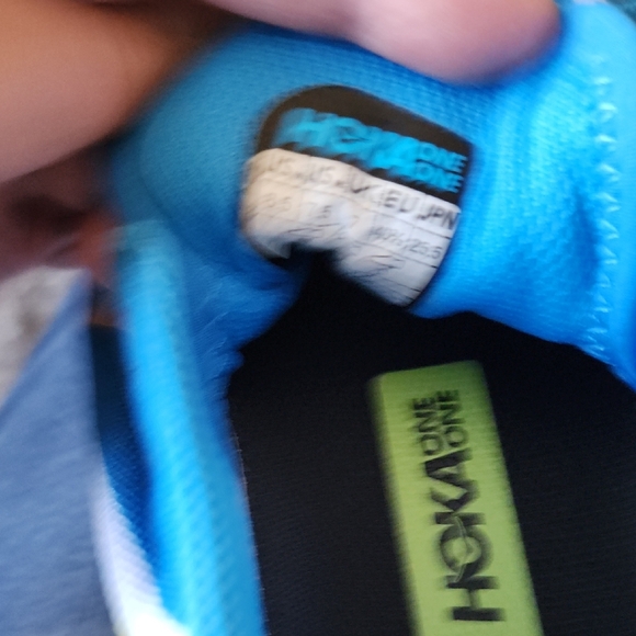 Hoka Rocket X Blue Running Shoes - Picture 7 of 7